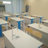 Стол лабораторный ученический химический с сантехникой, лабораторная мебель для кабинета химии